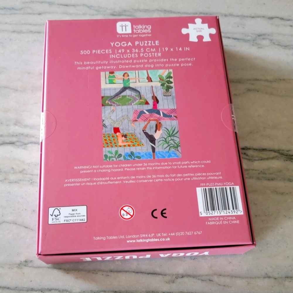Yoga Puzzle 500 pieces - Picture 2 of 2